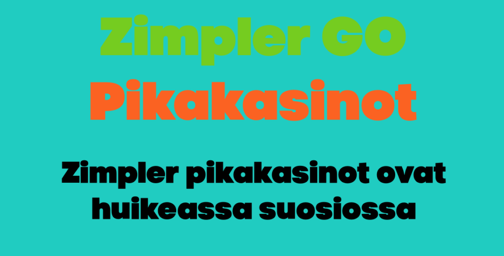 zimpler pikakasinot