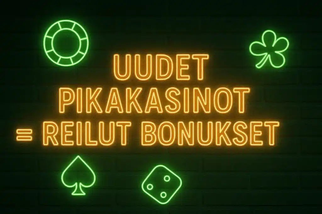 uudet pikakasinot tarjoaa reilut bonukset