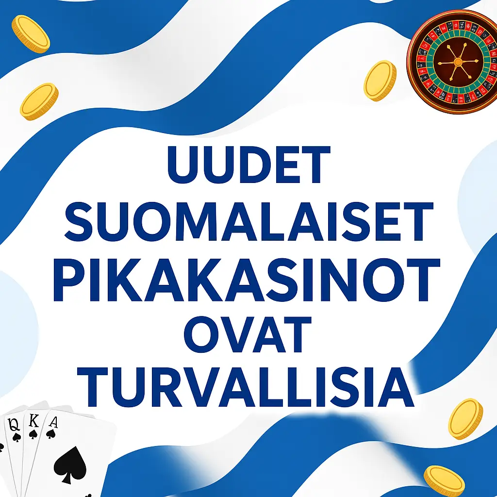 uudet suomalaiset pikakasinot ovat turvallisia